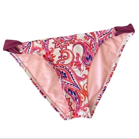 Daniel Cremieux Bikini Swimsuit Pink Paisley Small - Picture 7 of 16